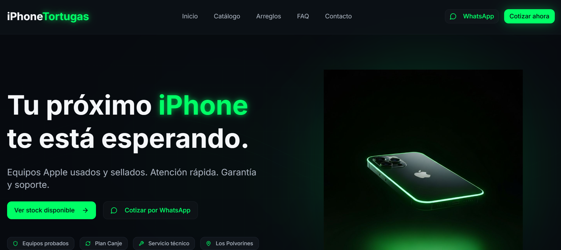 iPhone Tortugas